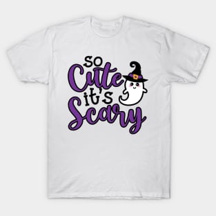 So Cute It’s Scary Ghost Halloween Cute Funny T-Shirt